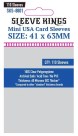 Mini USA Card Sleeves (41x63mm) - 110 Pack